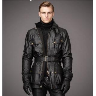 Veste Belstaff en Cuir Pour Homme Pas Cher